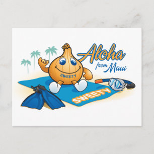 Postal aloha de dulzura