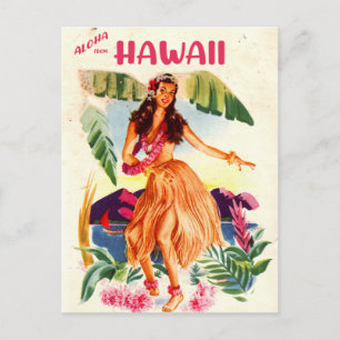 Postal Aloha desde Hawái