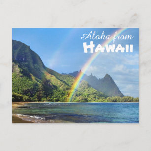 Postal Aloha desde Hawaii