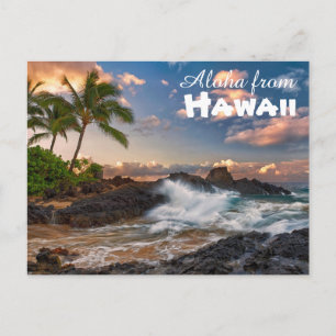Postal Aloha desde Hawaii