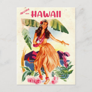 Postal Aloha desde Hawaii