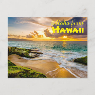 Postal Aloha desde Hawaii