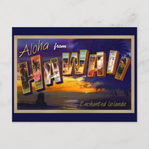 Postal Aloha desde Hawaii