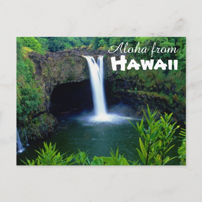 Postal Aloha desde Hawaii (Anverso)