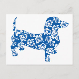 Postal Aloha Doxie Dachshund
