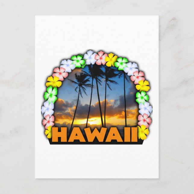 Postal Aloha Hawaii (Anverso)