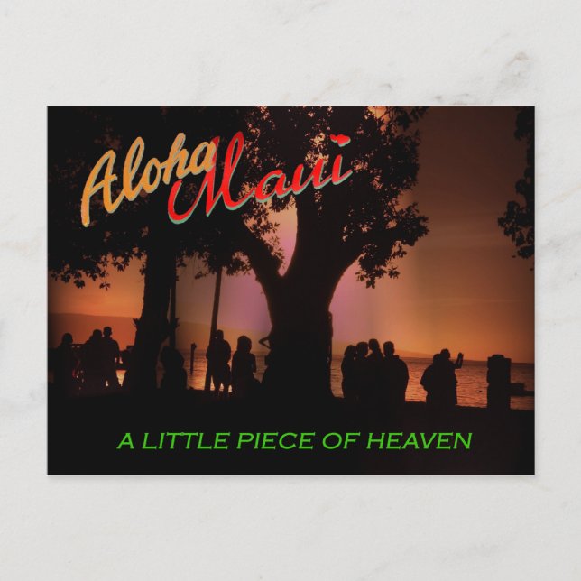 Postal Aloha Maui (Anverso)