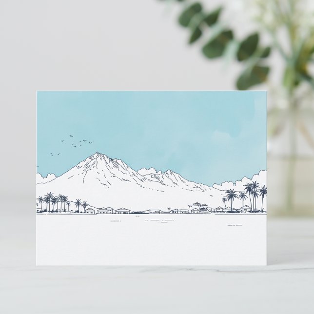 Postal Aloha Minimal (Subido por el creador)