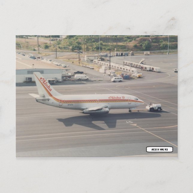 Postal Aloha old scheme (Anverso)