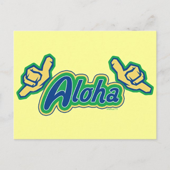 Postal Aloha Postcard (Anverso)