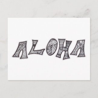 Postal Aloha Postcard