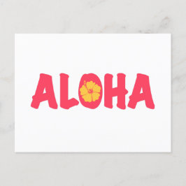 Postal Aloha Postcard