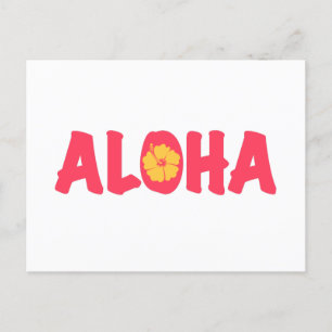Postal Aloha Postcard