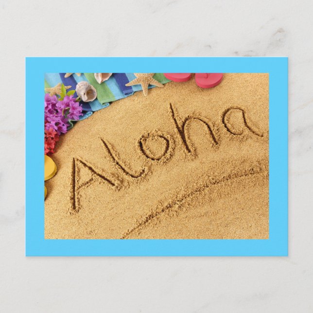 Postal Aloha Postcard (Anverso)