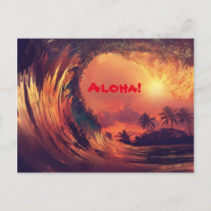 Postal Aloha Postcard