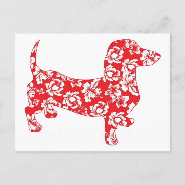 Postal Aloha Red Doxies (Anverso)