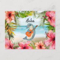 Aloha Tropical pensando en tu guitarra delfín