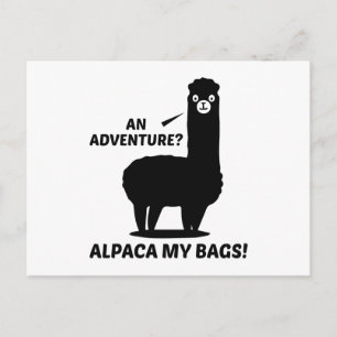 Postal Alpaca My Bags