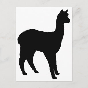 Postal Alpaca Silhouette