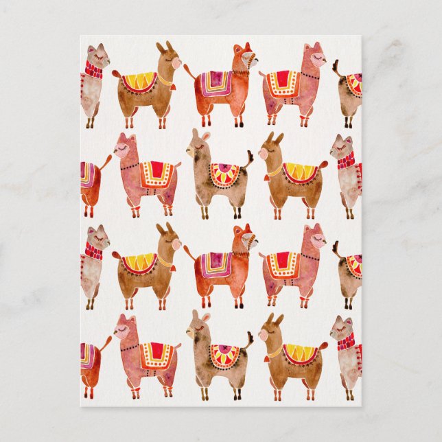 Postal Alpacas (Anverso)