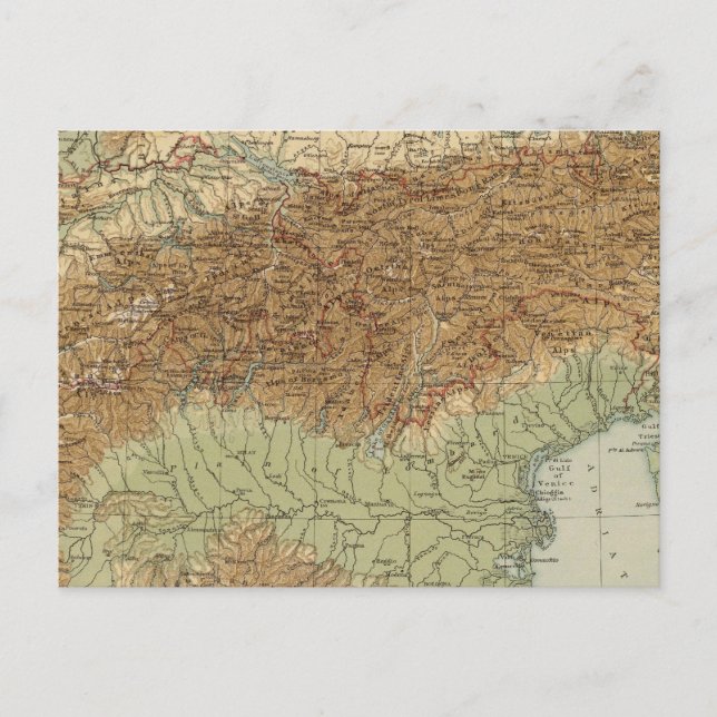 Postal Alpes (Anverso)