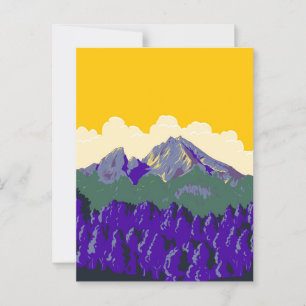 Postal Alpes Berchtesgaden o Berchtesgadener Alpen WPA