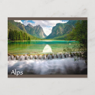 Postal Alpes Dolomitas de Italia