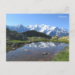 Postal Alpes franceses de Chamonix