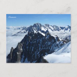 Postal Alpes franceses de Chamonix