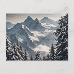 Postal Alpes suizos