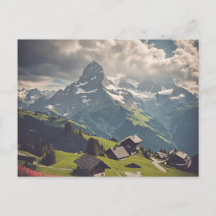 Postal Alpes suizos (2)