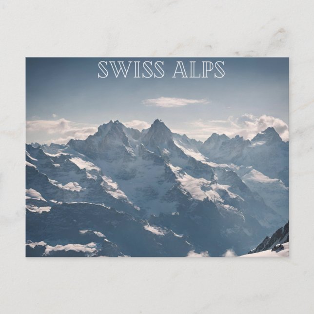 Postal Alpes suizos (7) (Anverso)
