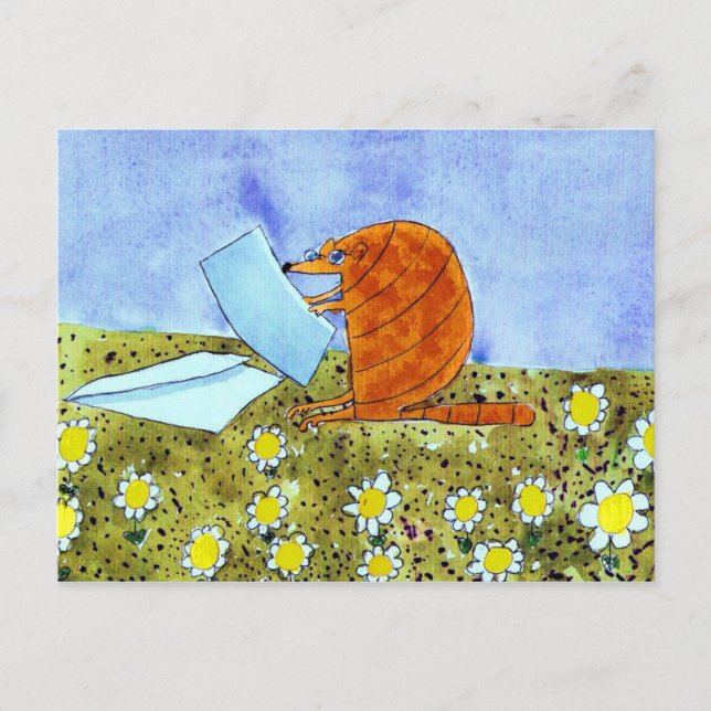 Postal Alphabet Fiesta Armadillo (Anverso)