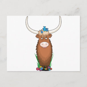 Postal Alphabet Yak Animal