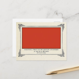 Postal Alphonse Allais, Día de los Inocentes, Rojo, Arte 