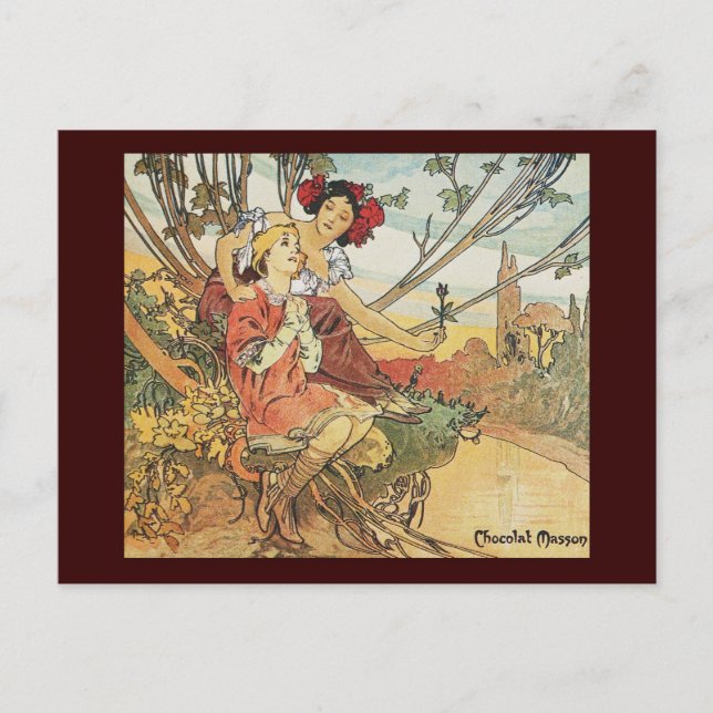 Postal alphonse・at masson (Anverso)