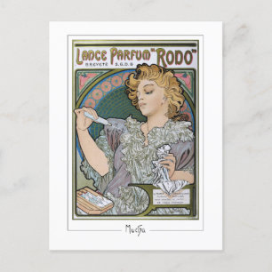 Postal Alphonse Mucha #2 - Postcard Bella Artes
