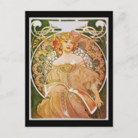 Alphonse Mucha Reverie Daydream