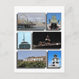 Postal Alrededor de Los Ángeles California