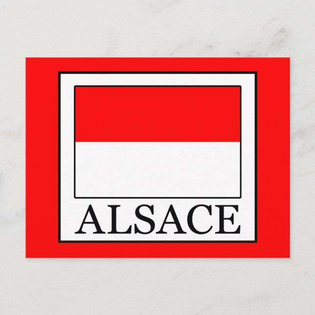 Postal Alsacia (Anverso)