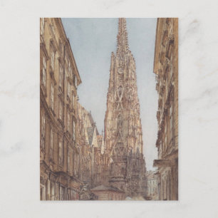 Postal Alt Rudolf- Catedral de San Esteban en Viena
