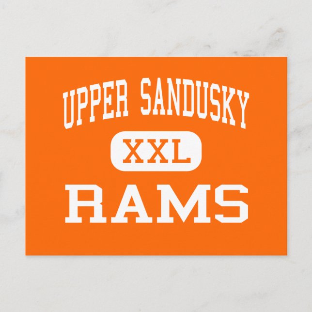 Postal Alta Sandusky - Rams - Senior - Upper Sandusky (Anverso)