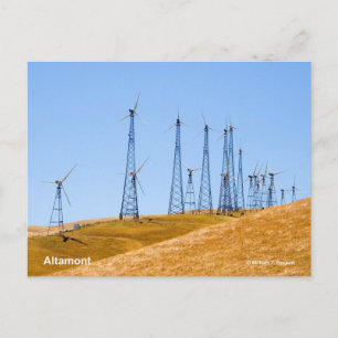 Postal Altamont Windmills California Products