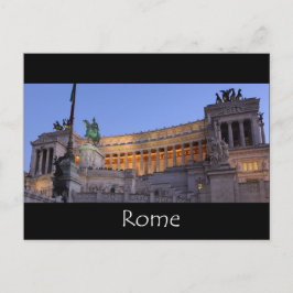 Postal Altare Della Patria Roma