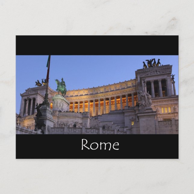 Postal Altare Della Patria Roma (Anverso)