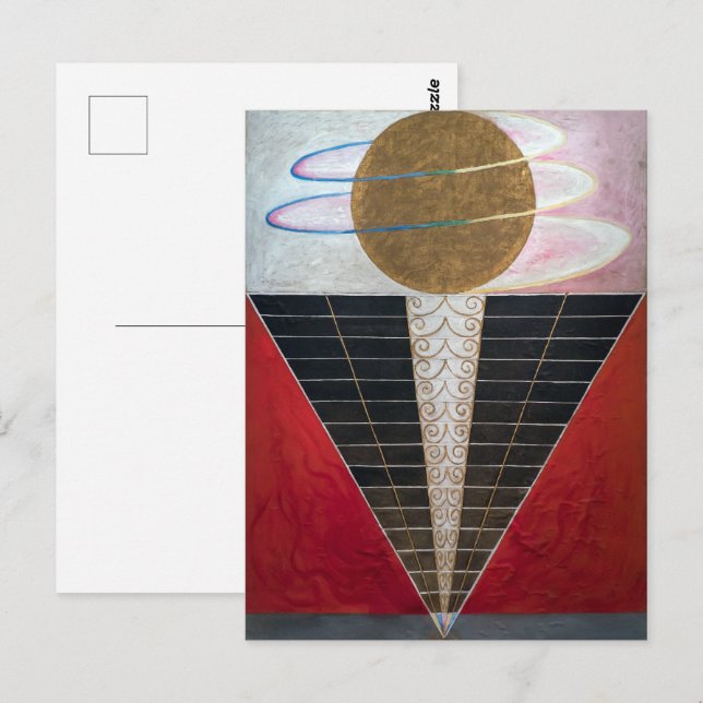 Postal Altarear 2 | Hilma af Klint | (Anverso / Reverso)