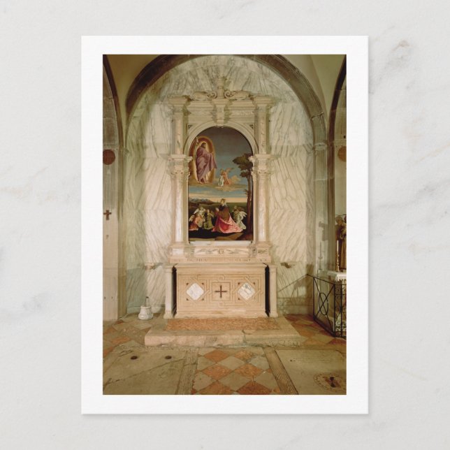 Postal Altarpe de St. Christina (Anverso)