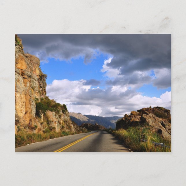 Postal Altas Cumbres Córdoba (Anverso)