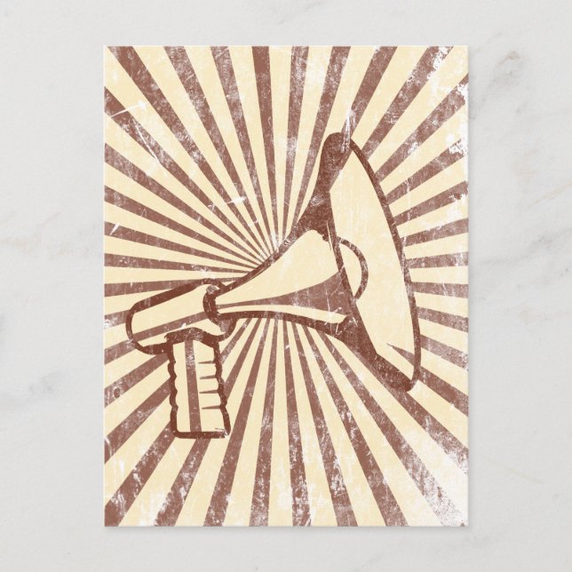 Postal Altavoz (Anverso)