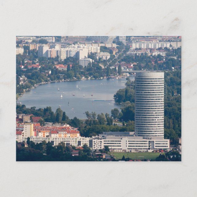 Postal Alte Donau, Floridotower (Anverso)